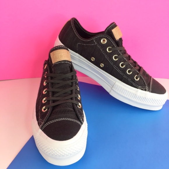 Converse Textile Platform cats lift ox Women's - Picture 5 of 7